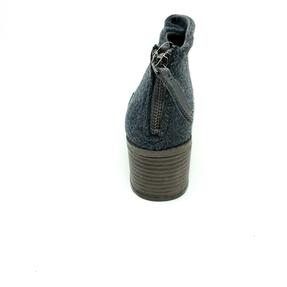 Toms womens lacy boots forged iron suede felt mix - Picture 5 of 8